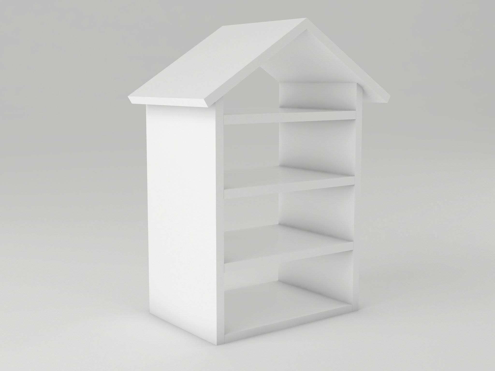 Becks domček knižnica XS