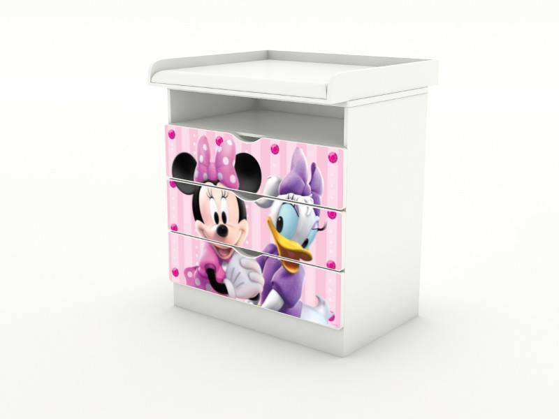 Becks komoda s odnímateľným prebaľovacím pultom MinnieDaisy